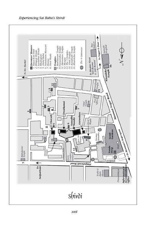 Shirdi Guide - Shirdi Temple Map