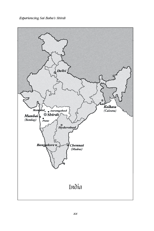 Shirdi Guide - India Map